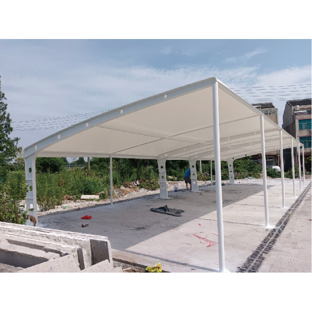 Safe Durable Steel Structure Garage Prefabricated Building