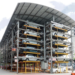 Multi-story Car Garage Prefab Steel Structure Parking Lot Building