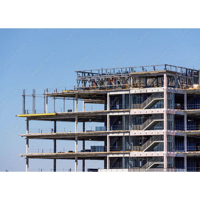 Multi-story building steel structure / Hotel building / Metal office building / Prefabricated shopping mall