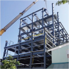 Steel structure hotel architectural design / Prefabricated shopping center / Metal office building