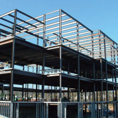 Modern three-dimensional mechanical parking building / Steel structure multi-story workshop / Steel Structure Parking Garage Shed