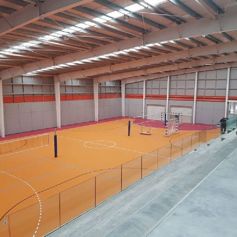 Durable Prefab Steel Structure Building for Tennis Gym Football Stadium Basketball Court Sports Shed with High Roof Trusses