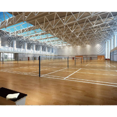 Modern super-large-span prefabricated steel structure indoor sports venues / football / basketball / volleyball stadiums