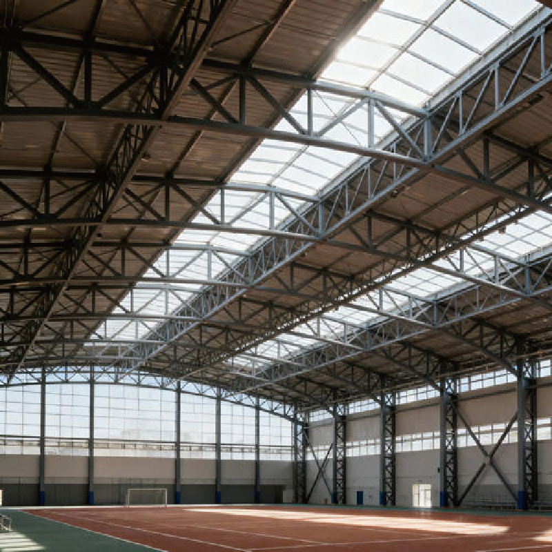 Modern design of steel structure buildings / Large-space structure sports venues / Steel stadiums / Gymnasiums