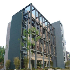 Steel structure hotel architectural design / Prefabricated shopping center / Metal office building