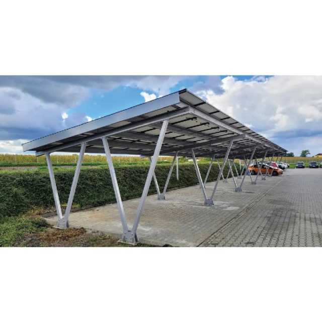 Safe Durable Steel Structure Garage Prefabricated Building