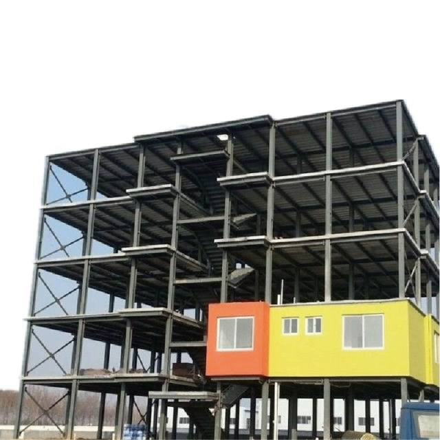 Multi-story building steel structure / Hotel building / Metal office building / Prefabricated shopping mall