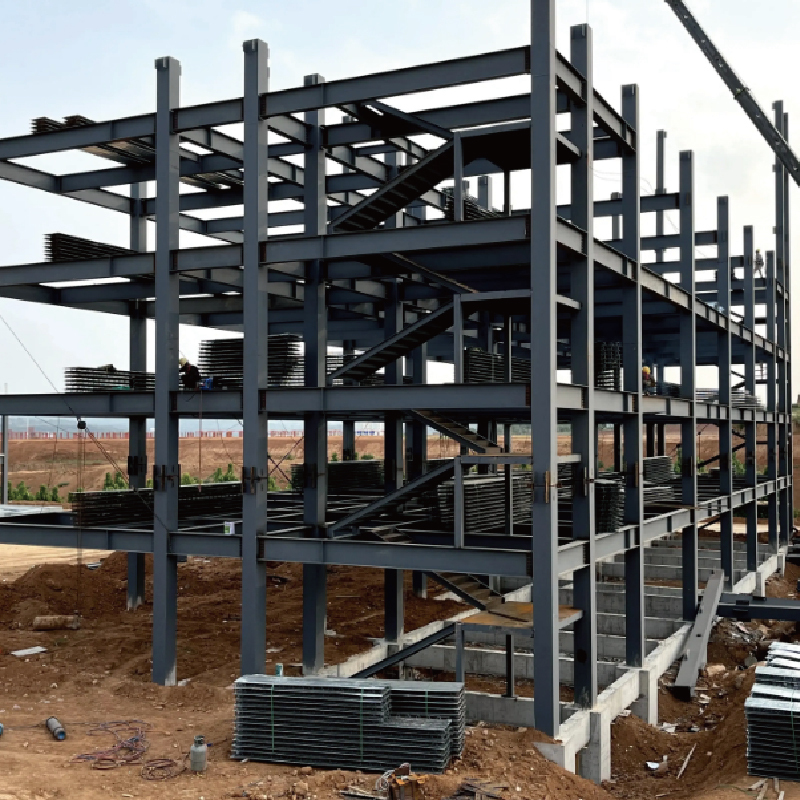 Prefabricated metal lightweight steel structure frame / Prefabricated high-rise multi-family residential hotel apartments / Steel structure building