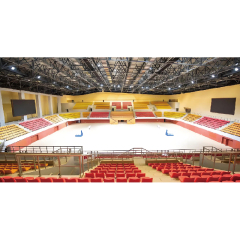 Modern super-large-span prefabricated steel structure indoor sports venues / football / basketball / volleyball stadiums