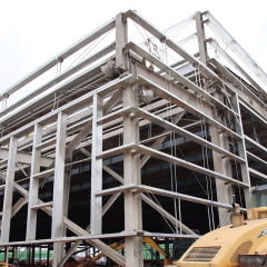 Steel structure hotel architectural design / Prefabricated shopping center / Metal office building
