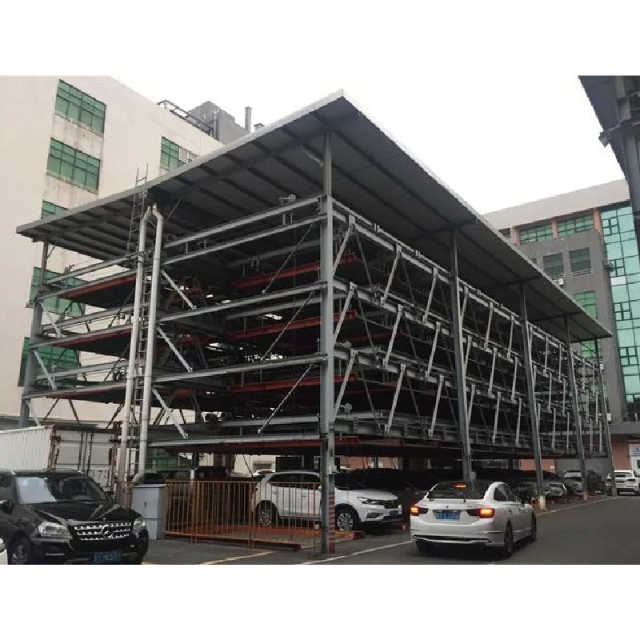 Metal Frame Parking Building Steel Structure Car Parking Multi-Story Parking Lot