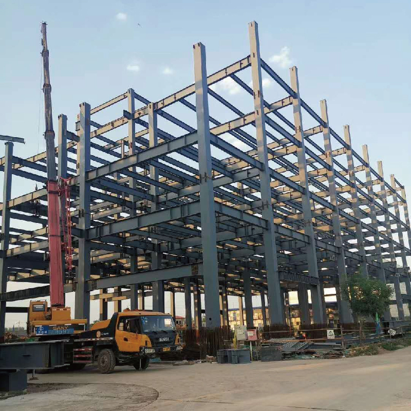 Prefabricated metal lightweight steel structure frame / Prefabricated high-rise multi-family residential hotel apartments / Steel structure building