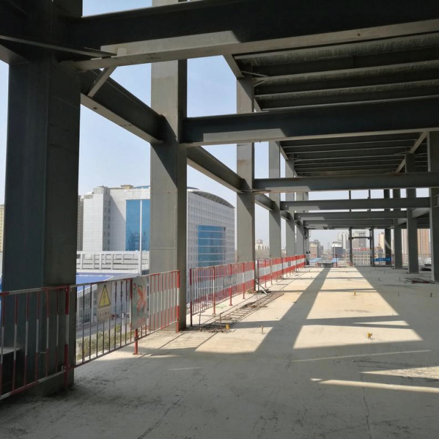 Prefabricated metal lightweight steel structure frame / Prefabricated high-rise multi-family residential hotel apartments / Steel structure building