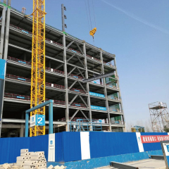 Steel structure hotel architectural design / Prefabricated shopping center / Metal office building