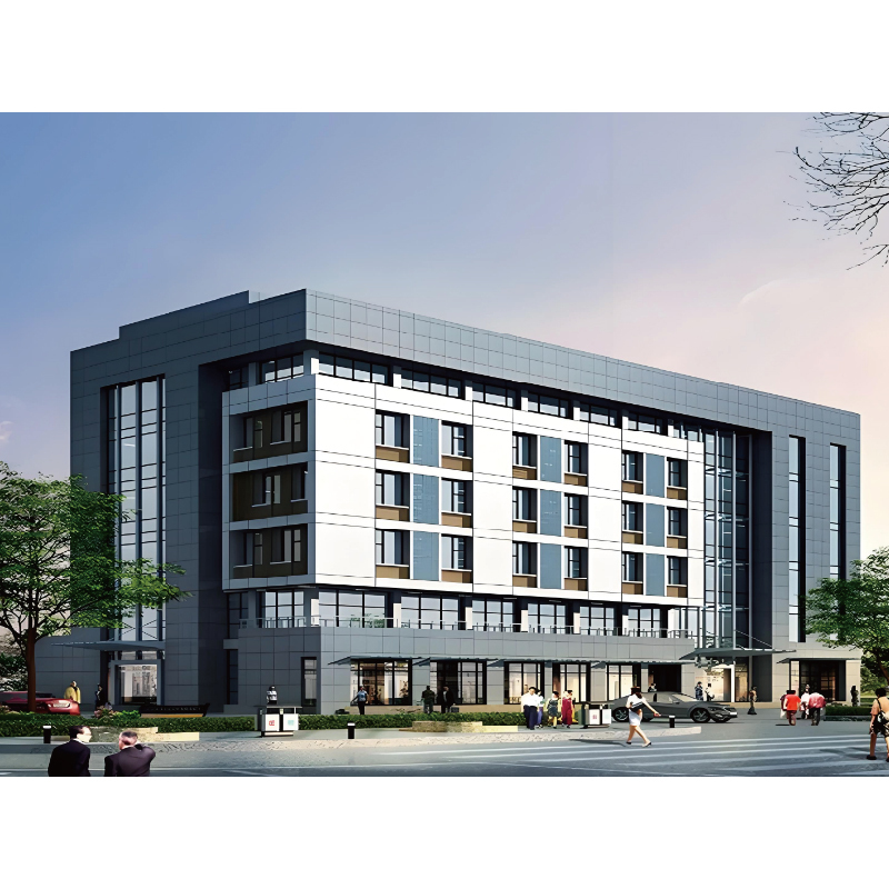 High-strength prefabricated steel structure apartments/hotels/metal building structures