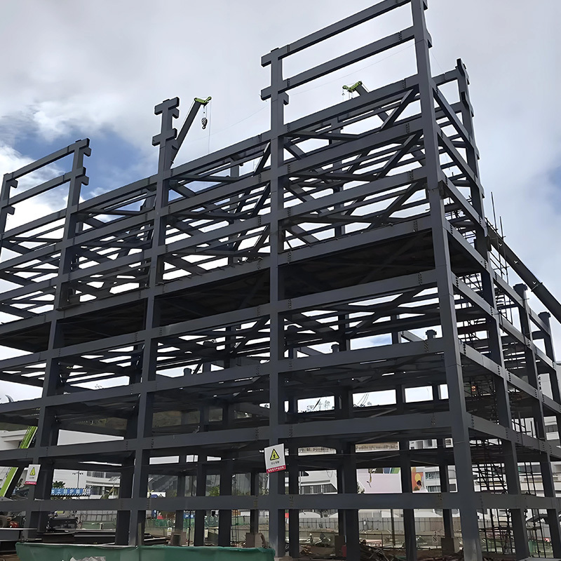 Multi-story Car Garage Prefab Steel Structure Parking Lot Building