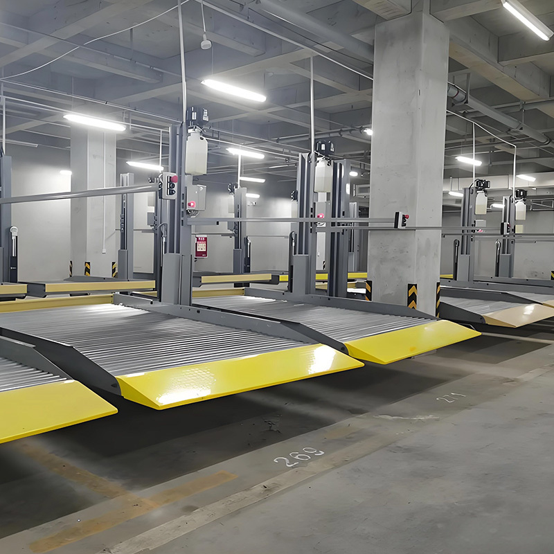 Customized metal frame multi-layer steel structure parking garage / Prefabricated steel structure parking building