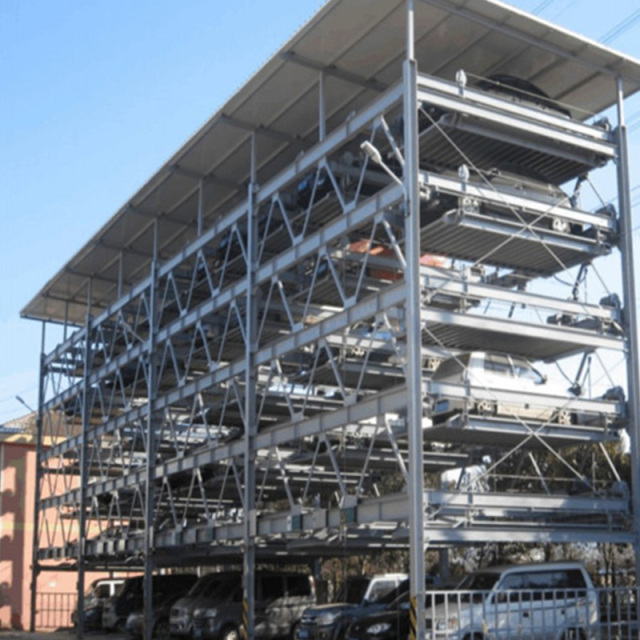 Customizable Steel Structure Multi-Story Parking Garage