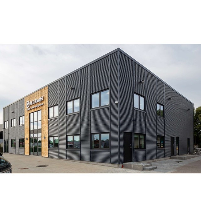 Modern prefabricated steel structure shopping center