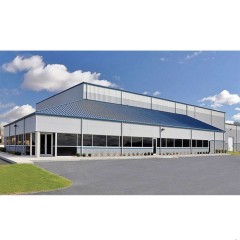 Modern prefabricated steel structure shopping center