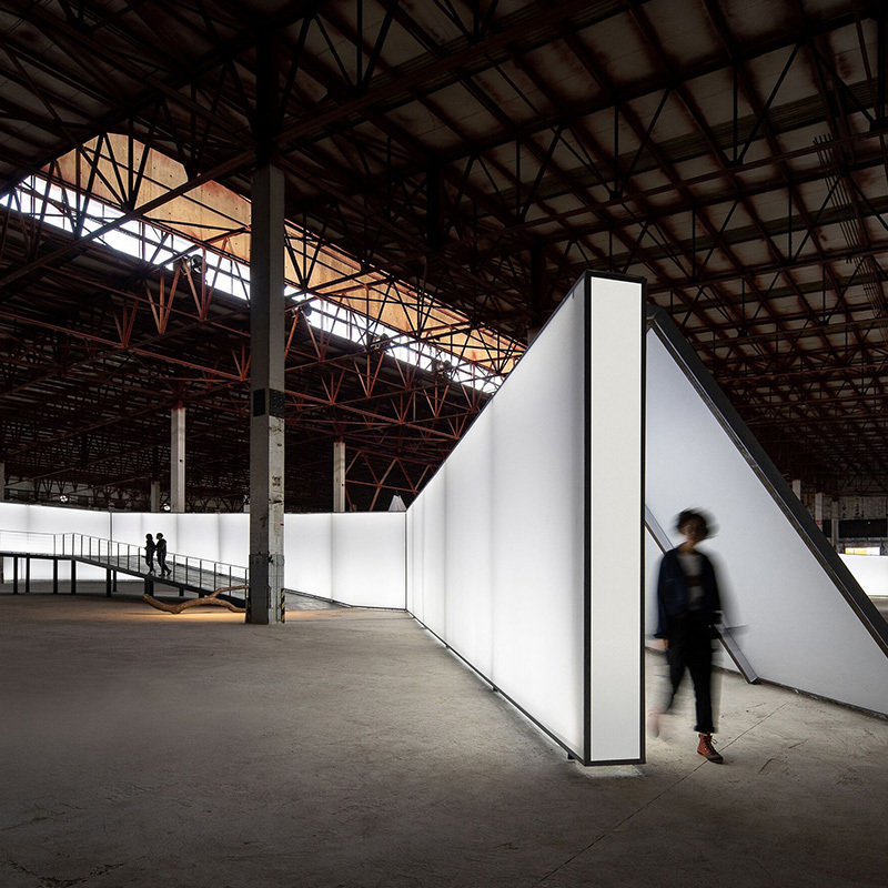 Chinese steel structure factory / Steel structure exhibition hall / Exhibition hall
