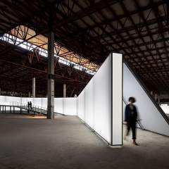 Chinese steel structure factory / Steel structure exhibition hall / Exhibition hall