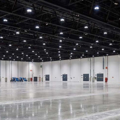 Steel structure building - automobile exhibition hall / Prefabricated warehouse / Steel structure building