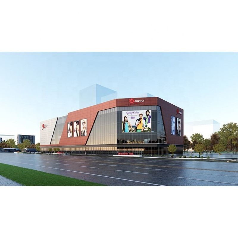Prefabricated heavy steel structure large-scale storage supermarket / shopping mall / shopping center