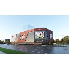 Prefabricated heavy steel structure large-scale storage supermarket / shopping mall / shopping center