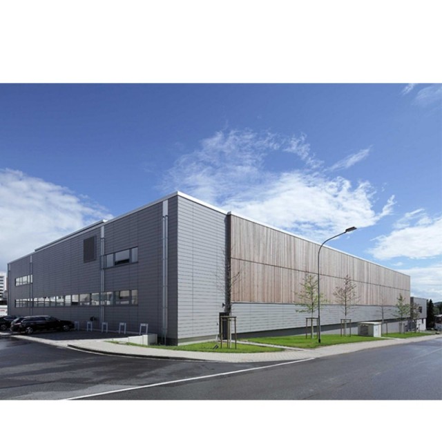 Commercial complex steel structure building / A project that integrates factories, stores, supermarkets and offices