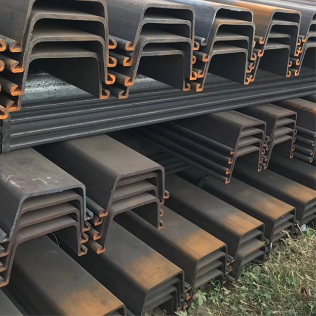 Steel Sheet Pile for Construction ,sy295 U Shape Steel Pile