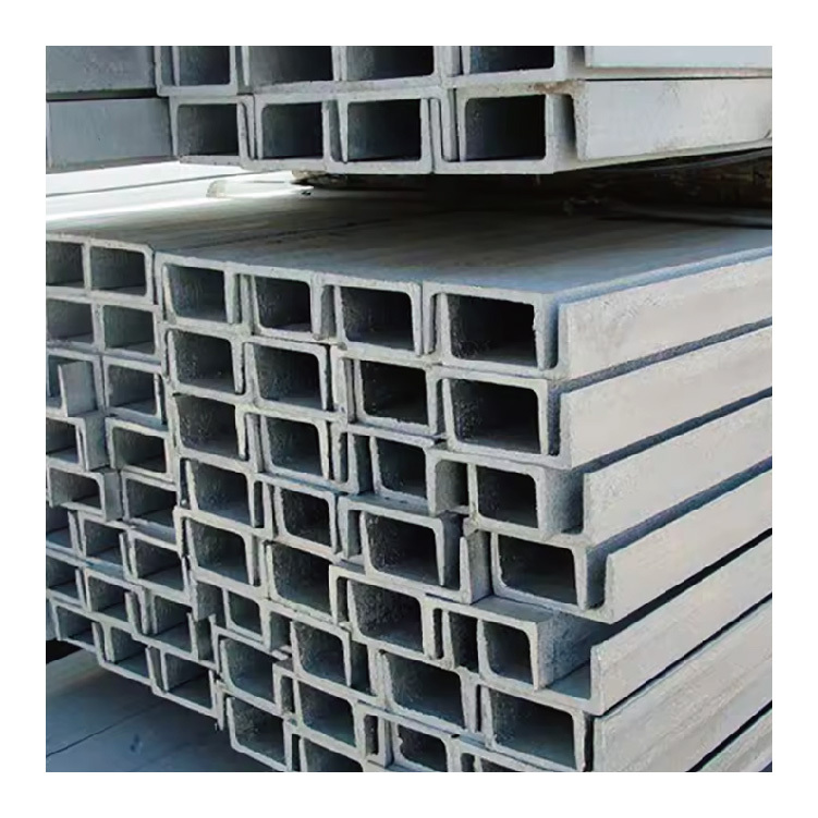 High Glossy C Channel 80/100 Steel Profile Lightweight Steel U Channel Channel