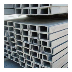 High Glossy C Channel 80/100 Steel Profile Lightweight Steel U Channel Channel