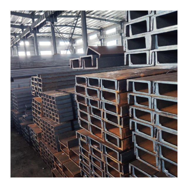 High Glossy C Channel 80/100 Steel Profile Lightweight Steel U Channel Channel