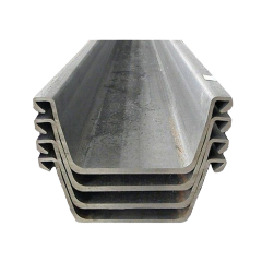 AISI Sheet Pile U Sheet Pile Cold Rolled Steel Sheet Pile