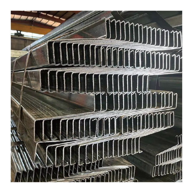 Chinese Supplier Sheet Pile Type 2 Sheet pile Steel Profile Z Shape U Shape