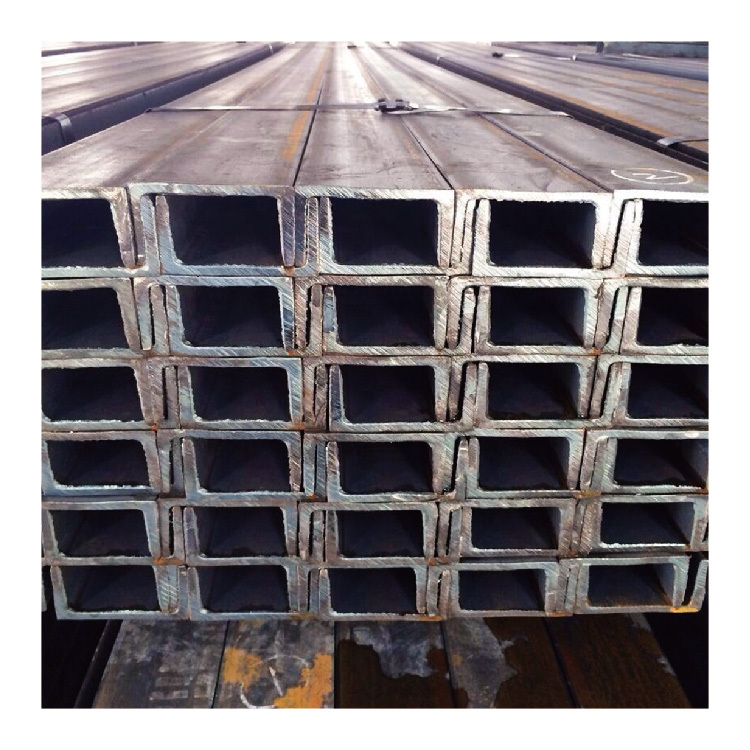 Black Iron Structural Profile U C-Shaped Channel Steel Sheet S275Jr S355Jr Hot Rolled