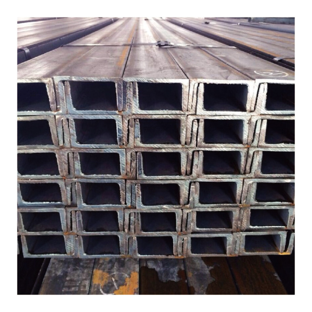 Black Iron Structural Profile U C-Shaped Channel Steel Sheet S275Jr S355Jr Hot Rolled