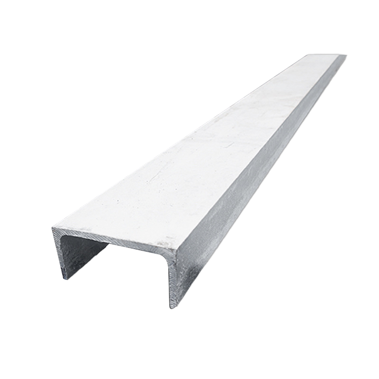 High Glossy C Channel 80/100 Steel Profile Lightweight Steel U Channel Channel