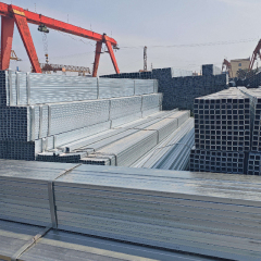 Pre Galvanized Square Steel Pipe 40x40 50x50mm Light Structure Galvanized Tube
