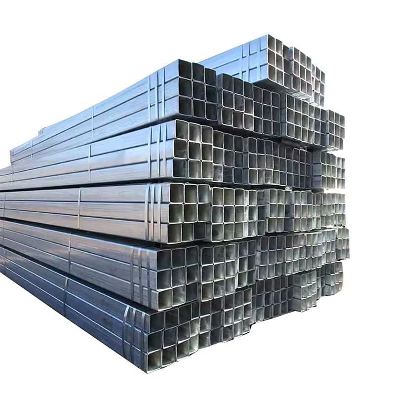 Hot Dip Galvanized Square and Rectangular Steel Pipe S235JRH 40x40x2.0mm 6m for Scaffolding Fencing ERW Square Tubes