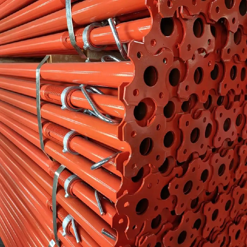 Heavy Duty Building Support Formwork Galvanized Adjustable Pipe Shoring System Equipment Steel Prop