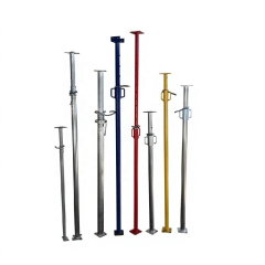 Heavy-duty telescopic steel support column