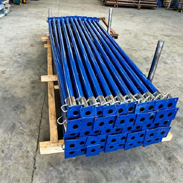 Heavy Duty Building Support Formwork Galvanized Adjustable Pipe Shoring System Equipment Steel Prop