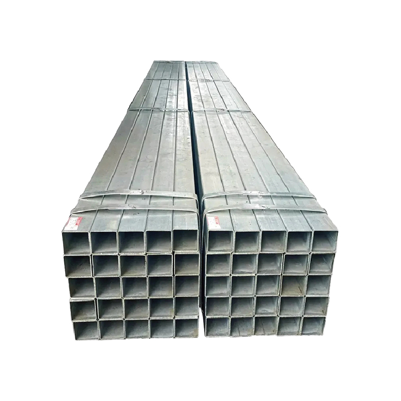 44mm 1 / 2 Inch Hot Dipped Gi square Pipes Welded Galvanized Steel Pipe