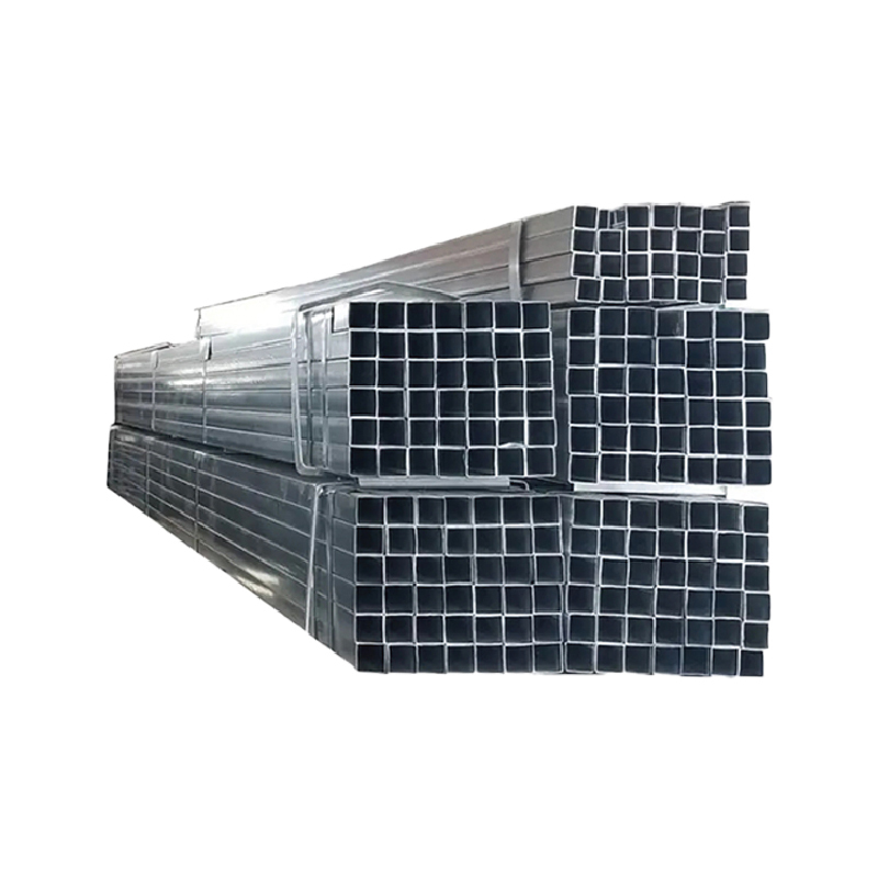 Pre Galvanized Square Steel Pipe 40x40 50x50mm Light Structure Galvanized Tube