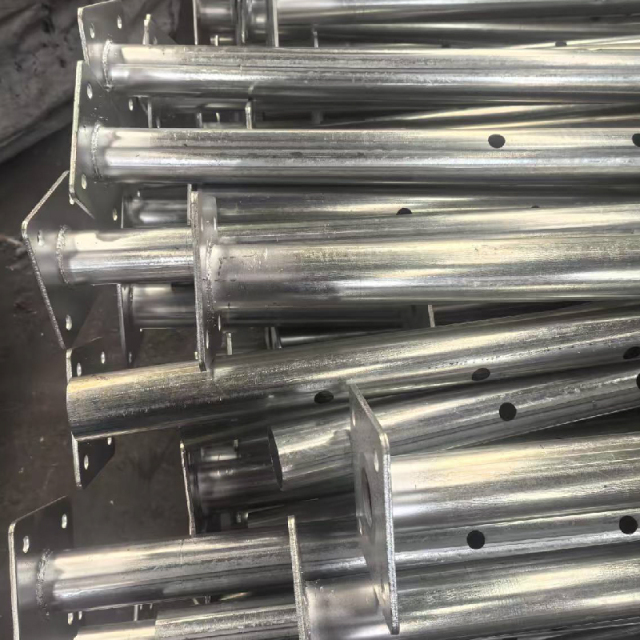 Heavy-duty telescopic steel support column