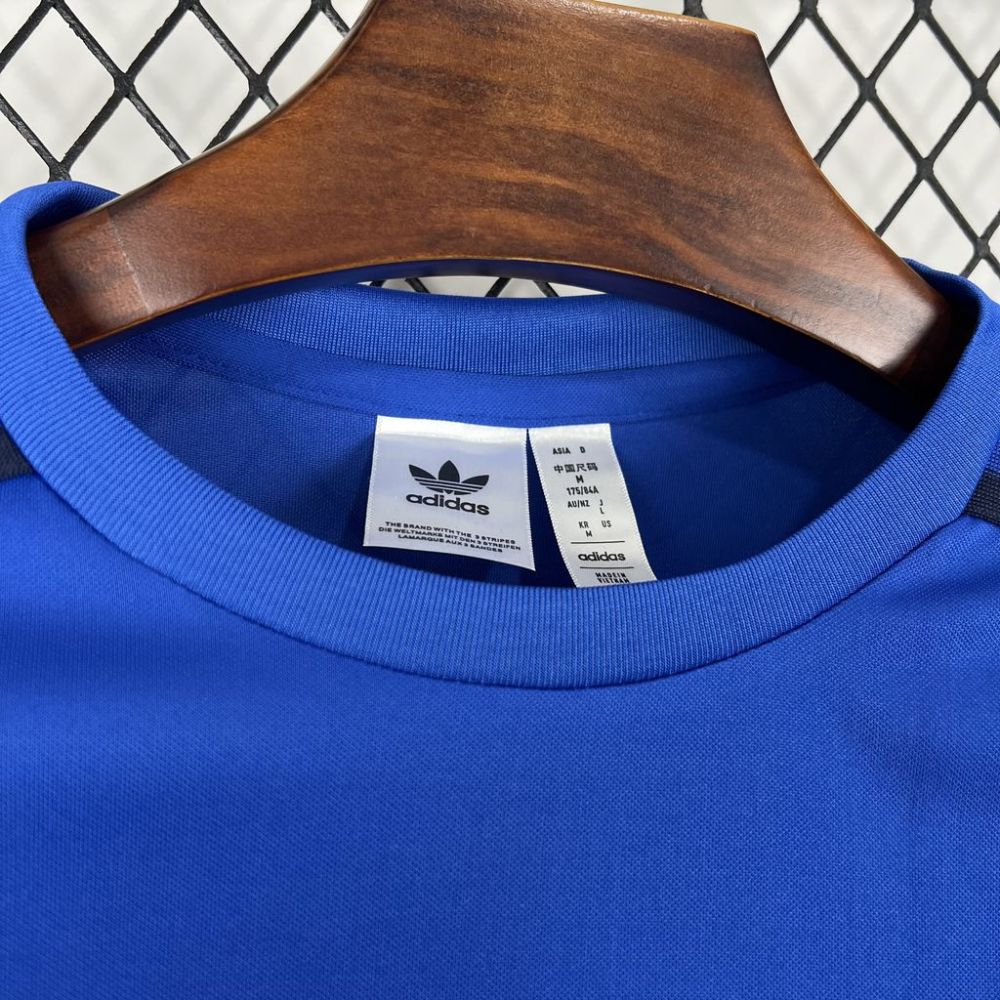 Manchester United 2024/25 Joint Edition Blue Long Sleeves Retro Jersey