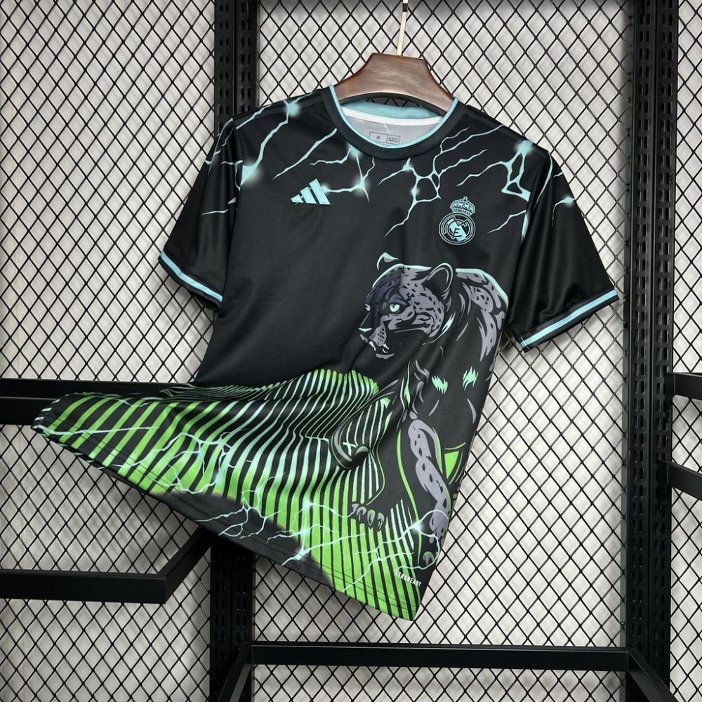 Real Madrid 2024/25 Special Edition Black and green Jersey