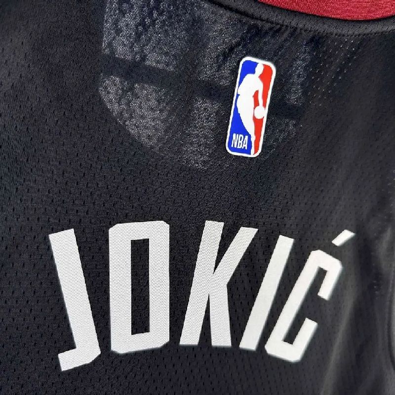 Denver Nuggets 2024/25 City Edition Black Color JOKIC#15